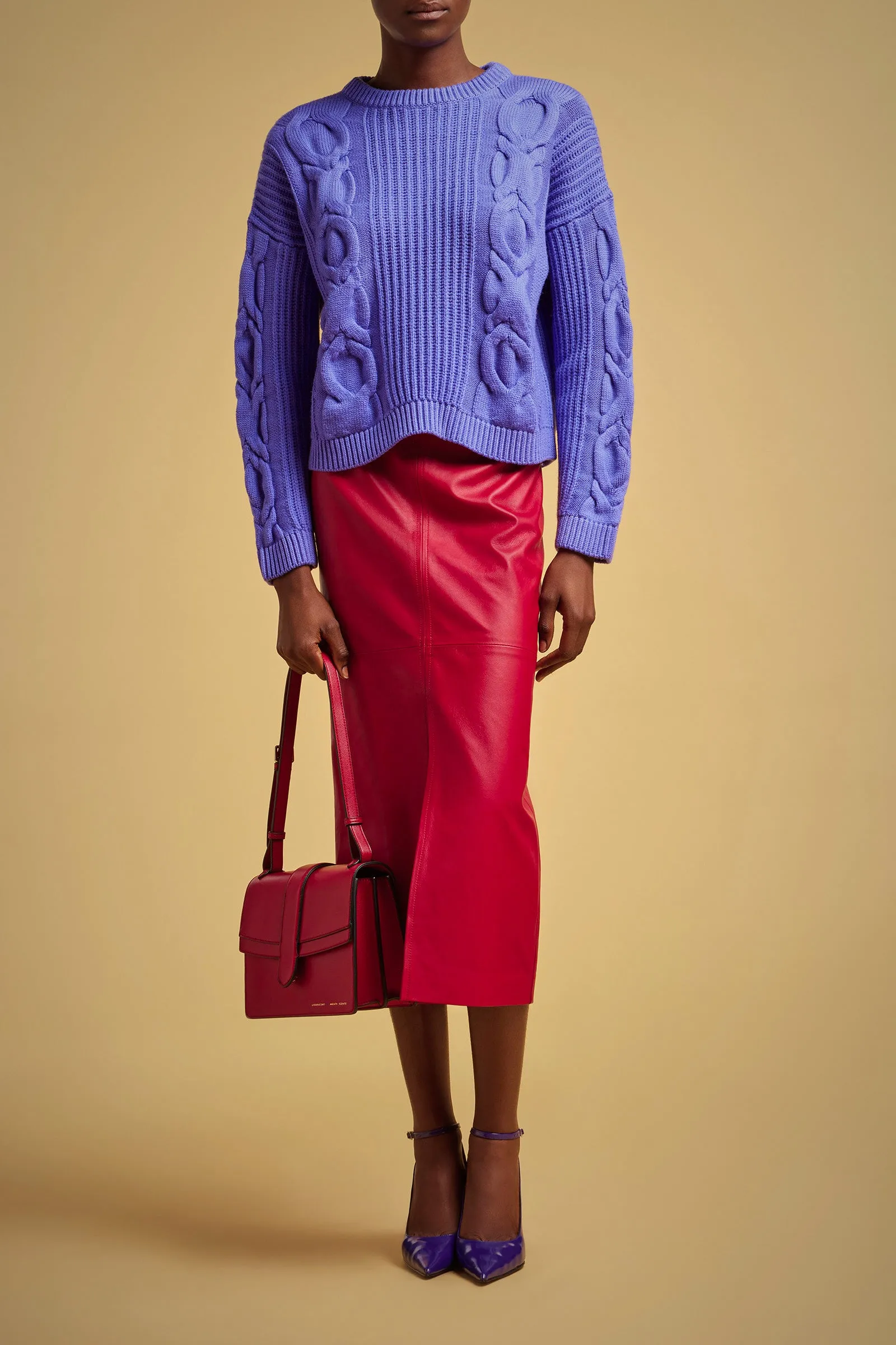 MAGLIA LANA COSTE E TRECCE sold by Liviana Conti