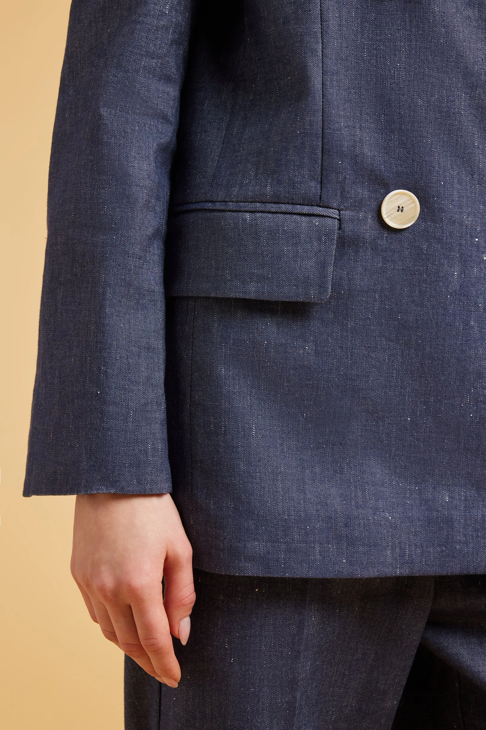 blazer tela cotone-lino sold by Liviana Conti product image thumbnail 3