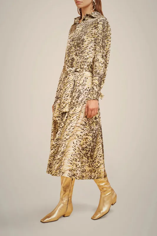 ABITO STAMPATO CON CINTURA sold by Liviana Conti