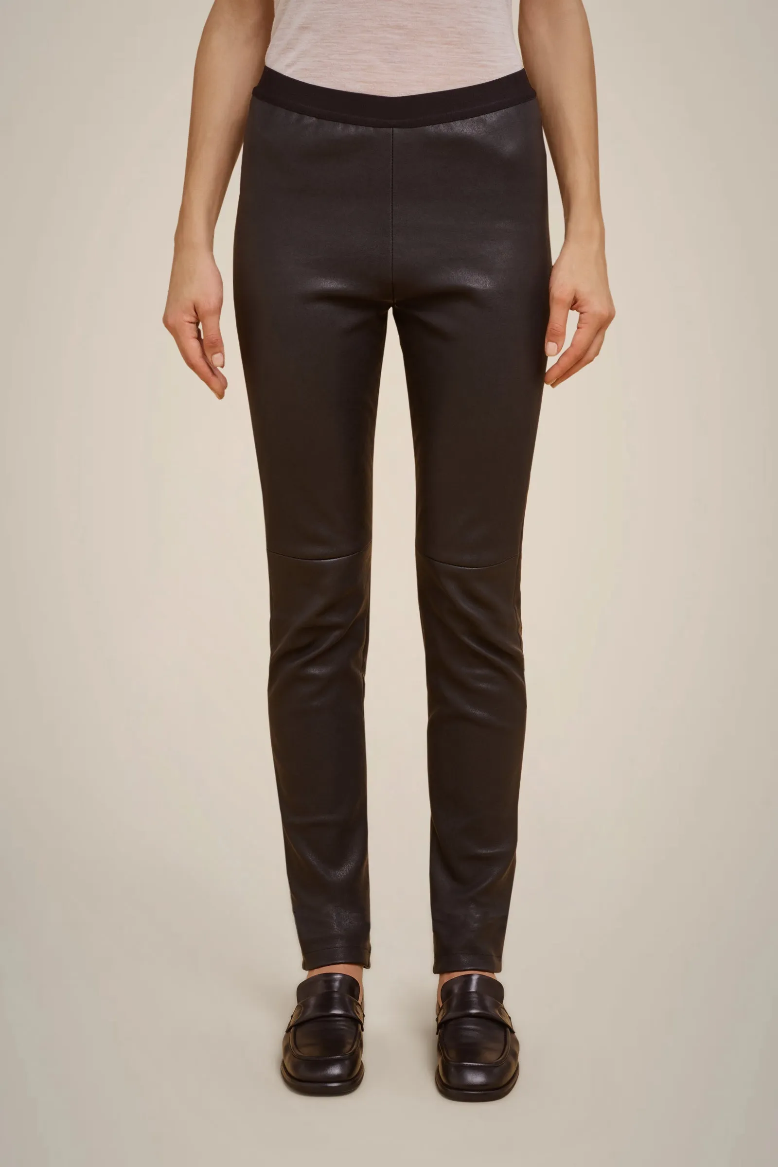 LEGGINGS IN VERA PELLE sold by Liviana Conti product image thumbnail 2