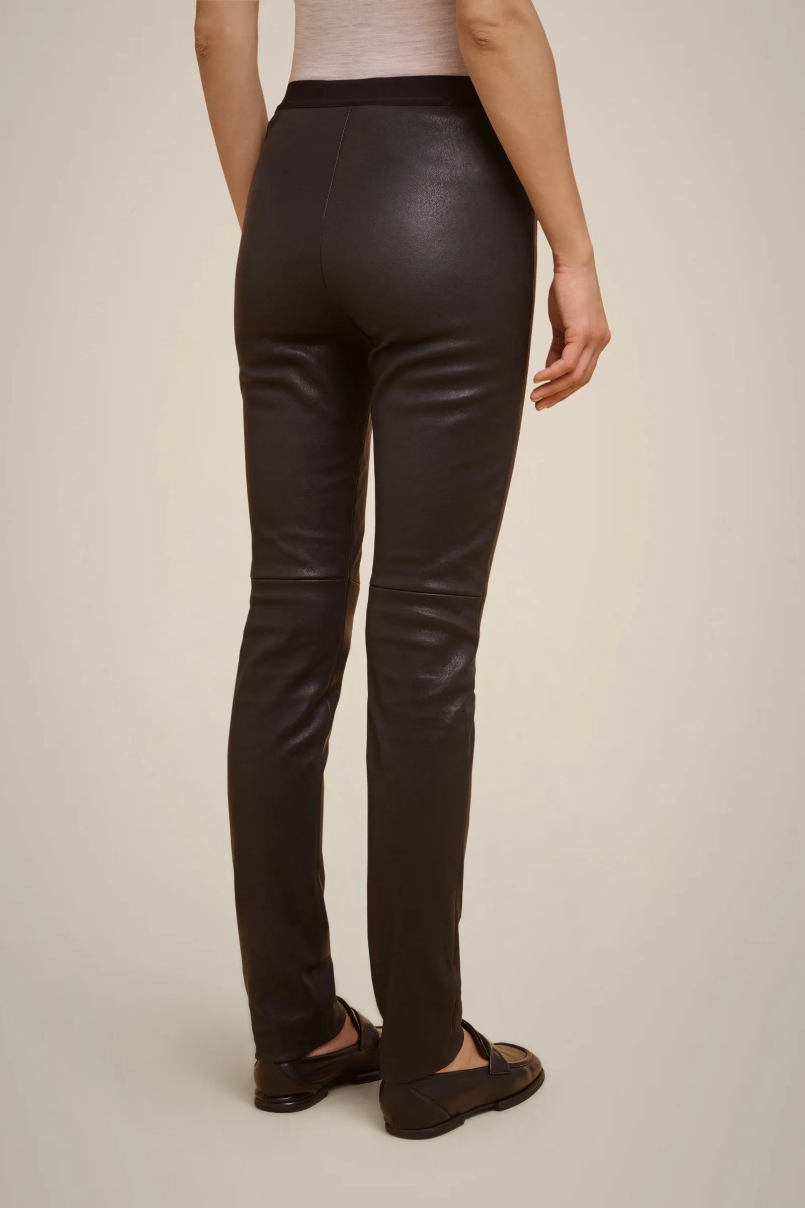 LEGGINGS IN VERA PELLE sold by Liviana Conti product image thumbnail 3