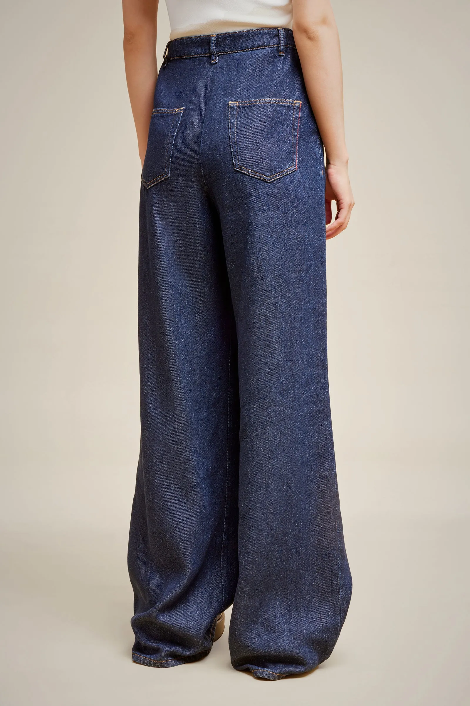 WIDE-LEG JEANS sold by Liviana Conti product image thumbnail 3