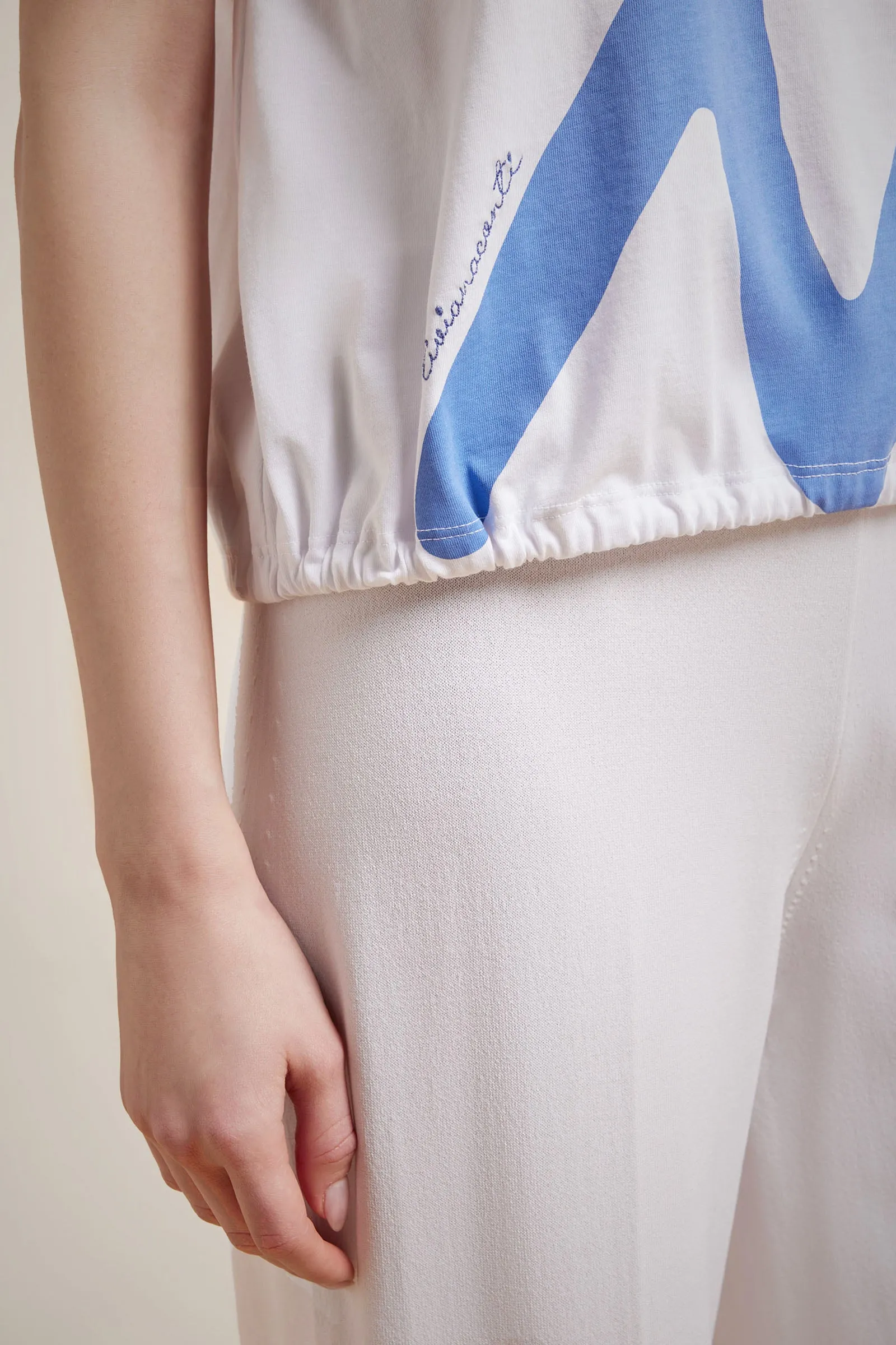 t-shirt cotone stampa lettering sold by Liviana Conti product image thumbnail 3