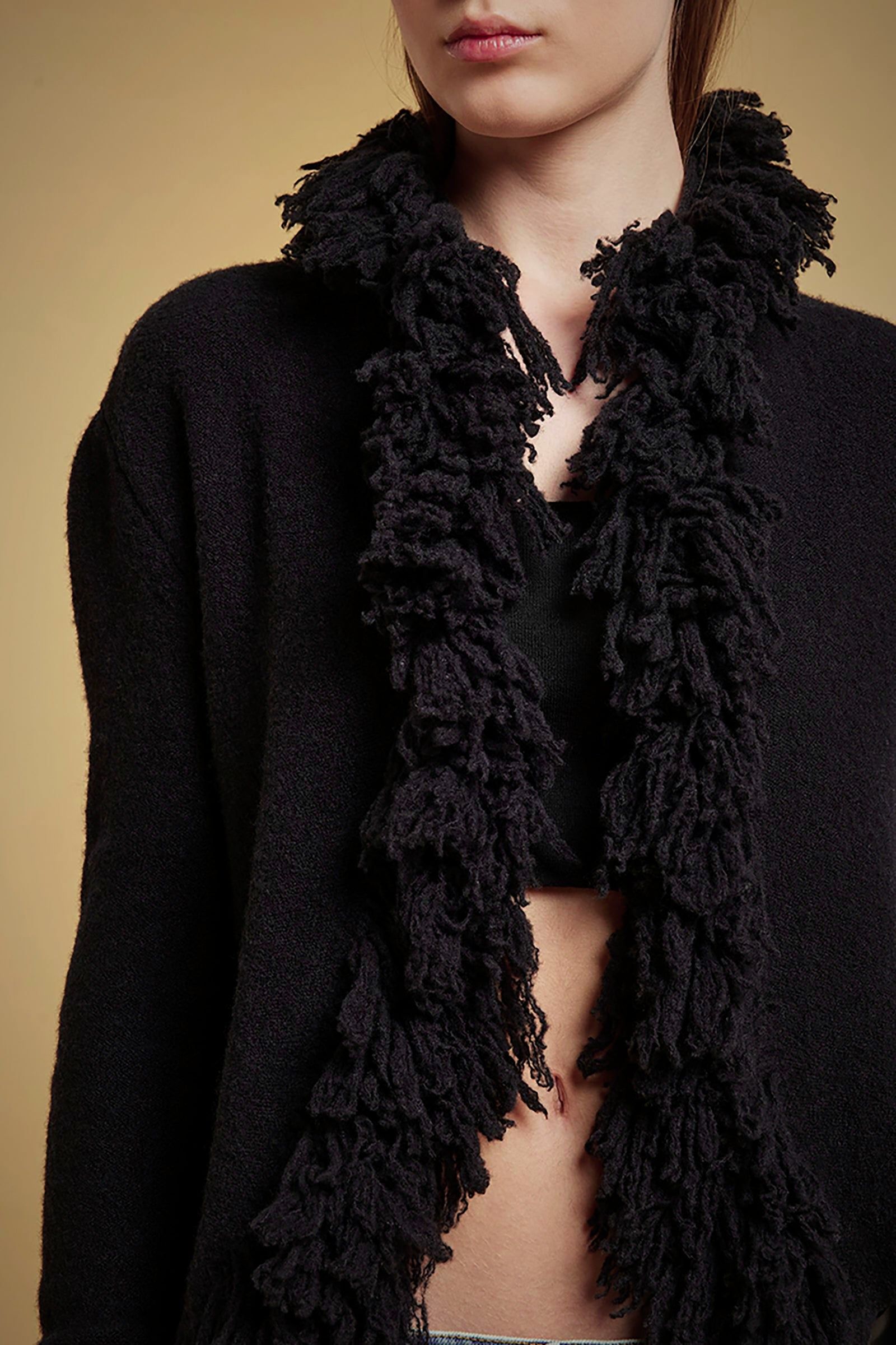 CARDIGAN CON FRANGE sold by Liviana Conti product image thumbnail 4