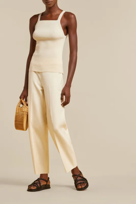 pantalone crop punto milano sold by Liviana Conti