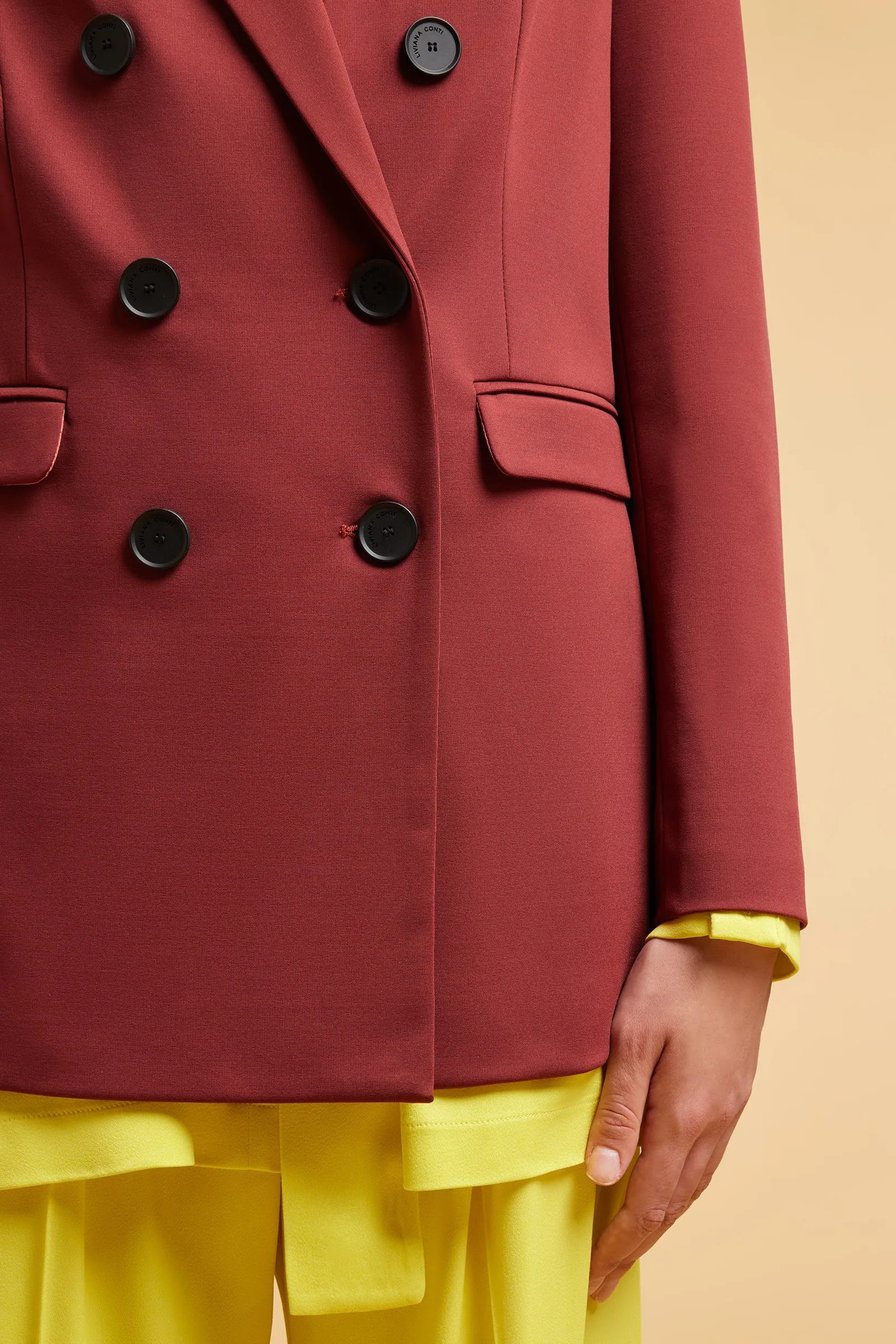 blazer punto milano lucido sold by Liviana Conti product image thumbnail 3