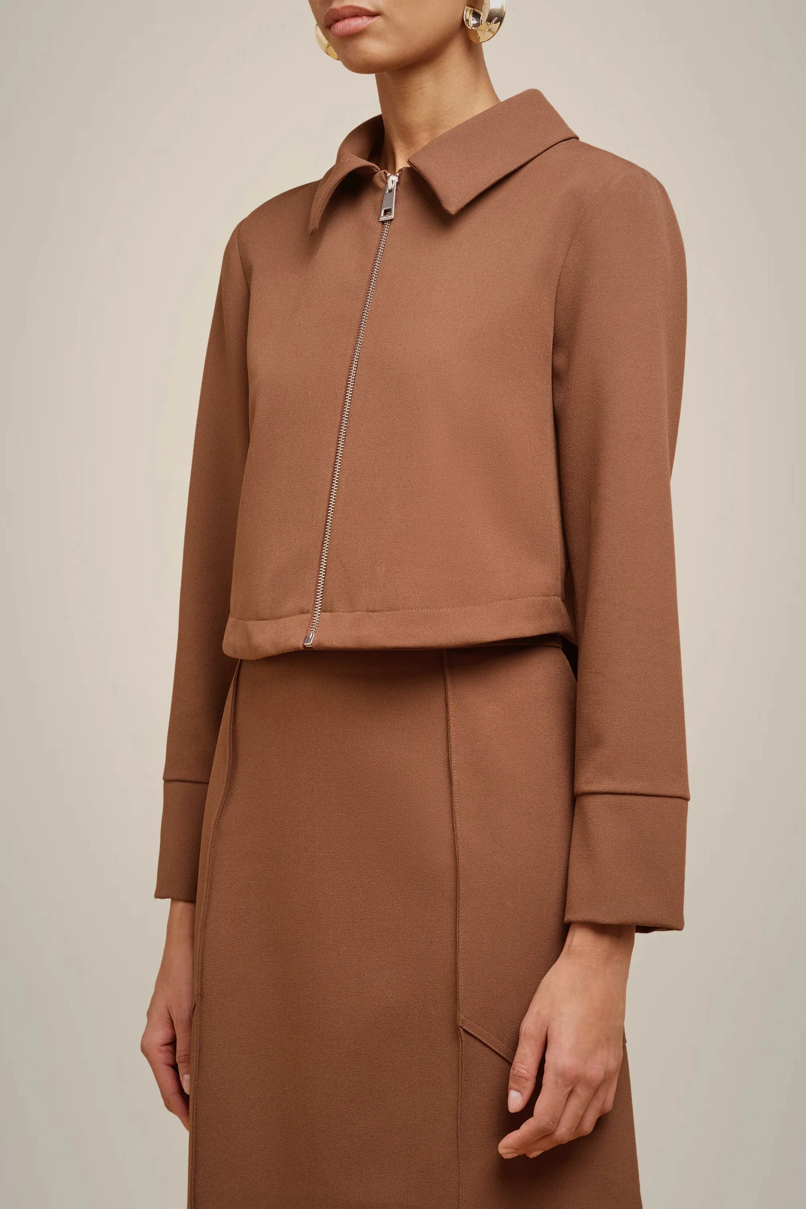 GIACCA CROP PUNTO MILANO LUCIDO sold by Liviana Conti