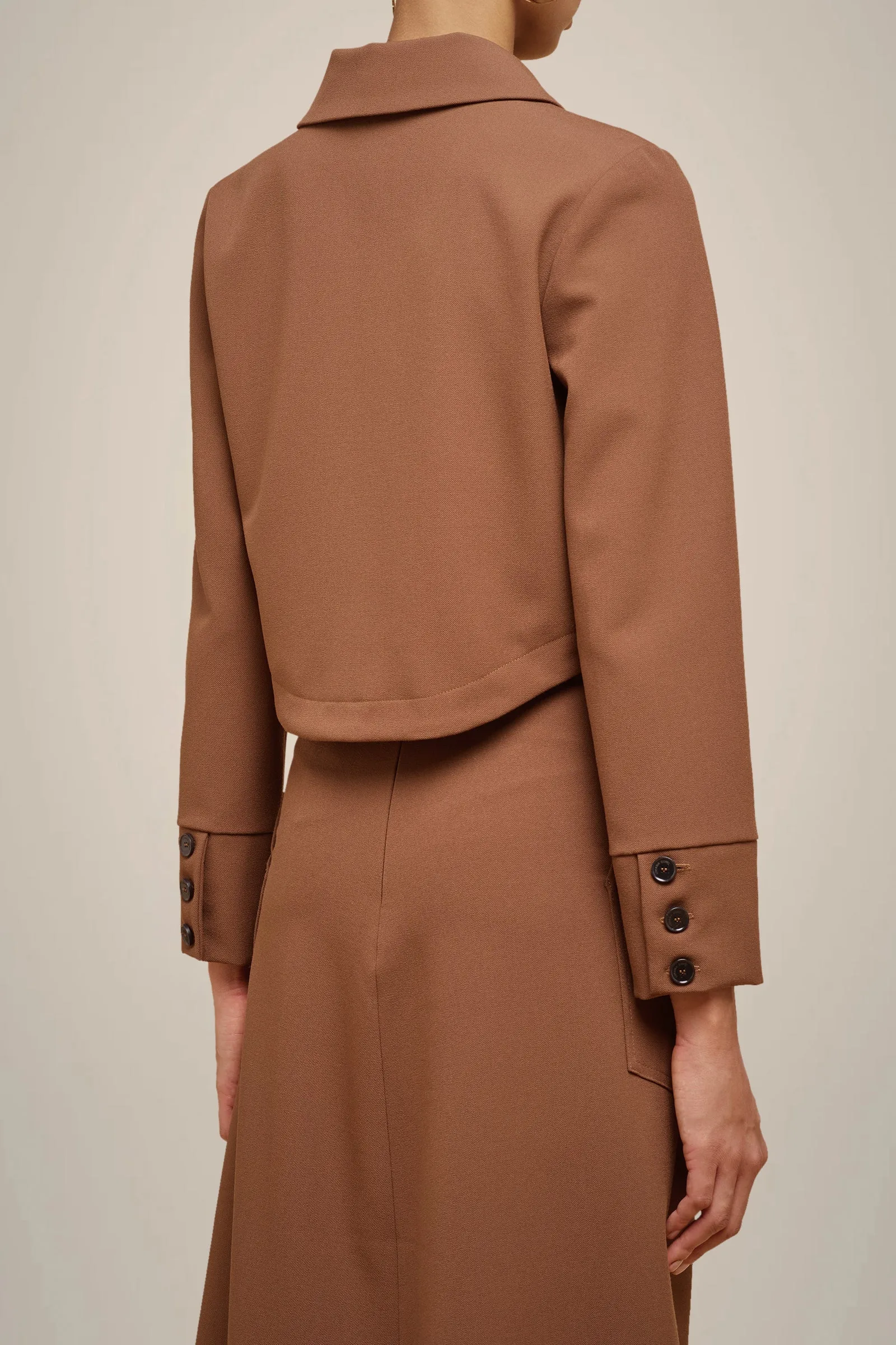 GIACCA CROP PUNTO MILANO LUCIDO sold by Liviana Conti product image thumbnail 2