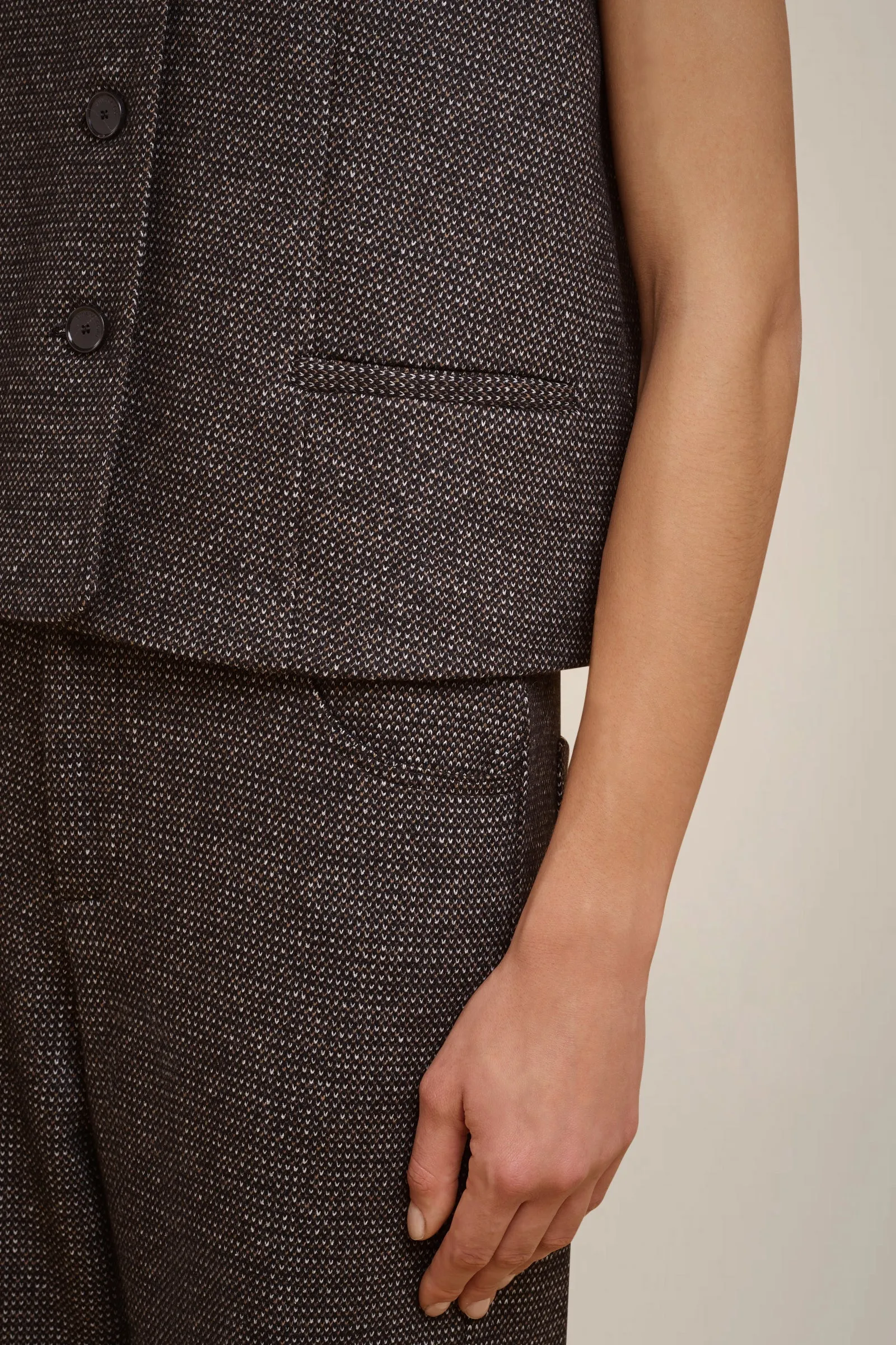 GILET PANNO CASHMERE sold by Liviana Conti product image thumbnail 4