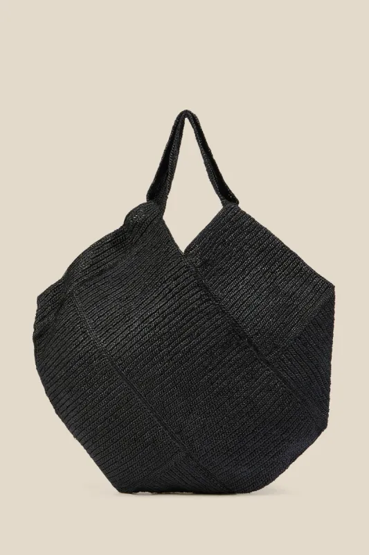 maxi hobo rafia crochet sold by Liviana Conti