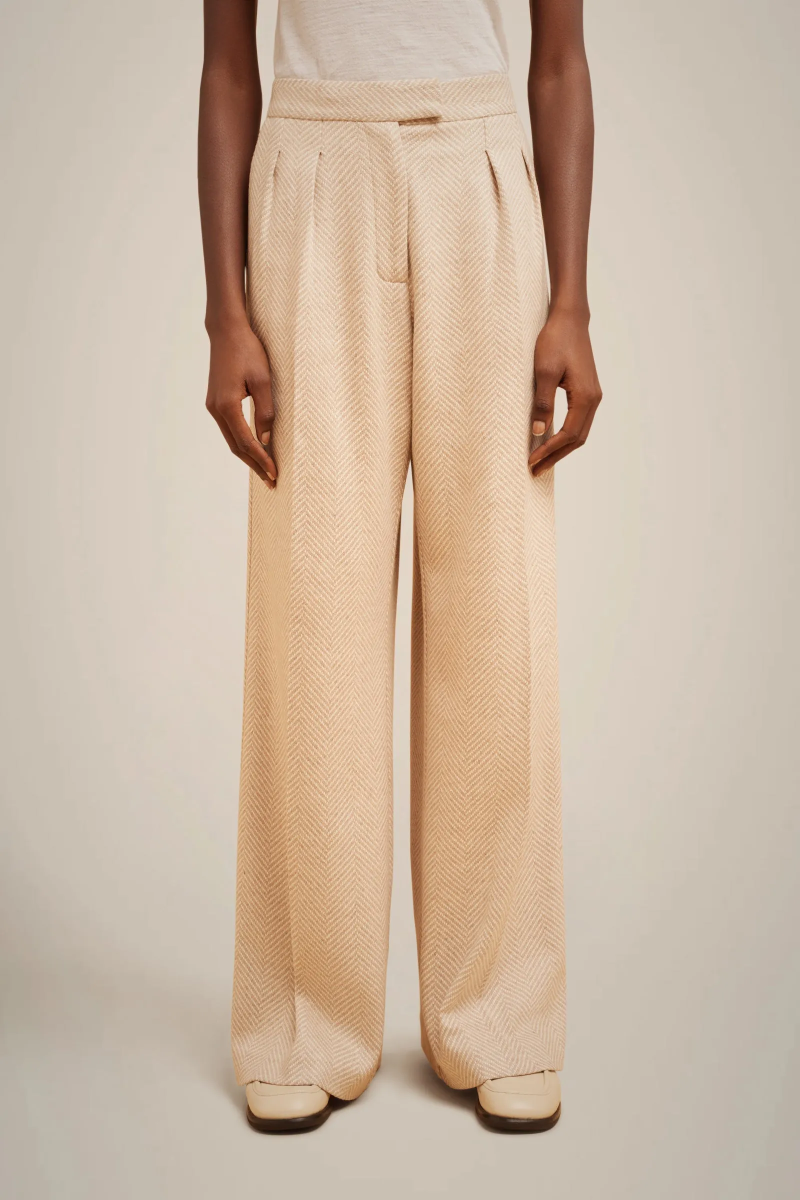 PANTALONE GAMBA AMPIA PANNO CASHMERE sold by Liviana Conti product image thumbnail 2