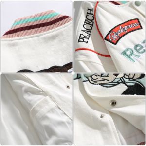 Baseball Jacket Embroidery Letter sold by Yugen Theory