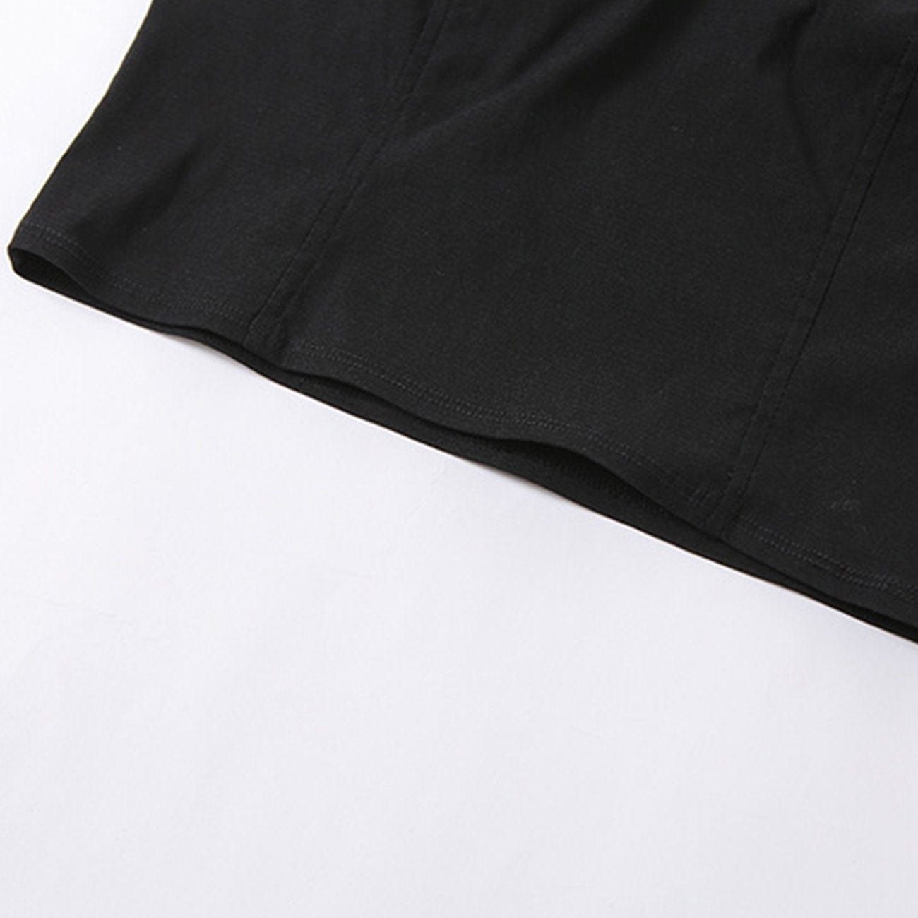 Zipper Neck Strap Vest sold by Yugen Theory product image thumbnail 4