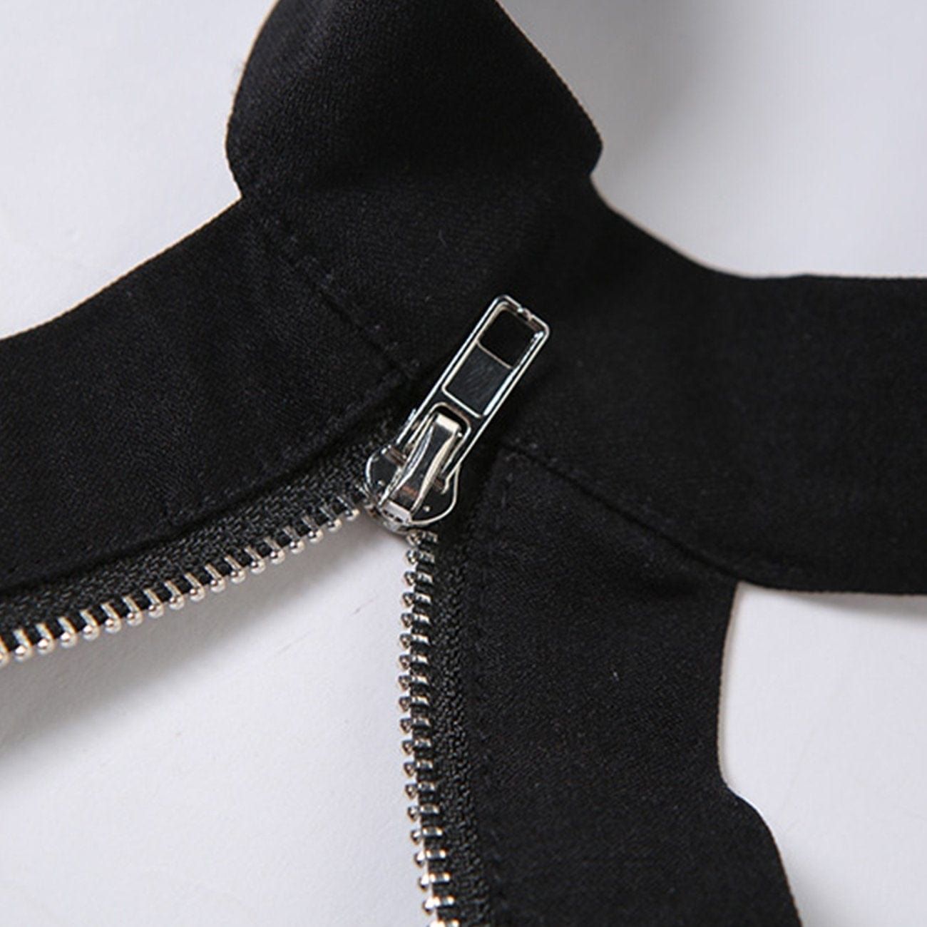 Zipper Neck Strap Vest sold by Yugen Theory product image thumbnail 5