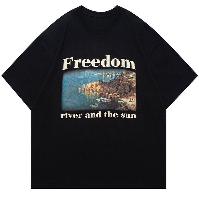 Vintage Tee Freedom sold by Yugen Theory product image thumbnail 2