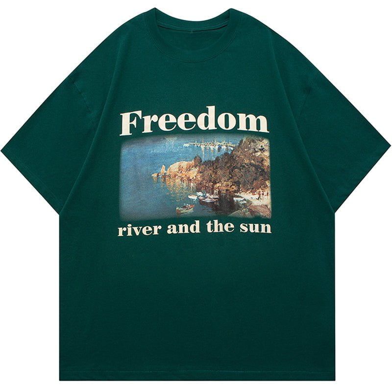 Vintage Tee Freedom sold by Yugen Theory product image thumbnail 3