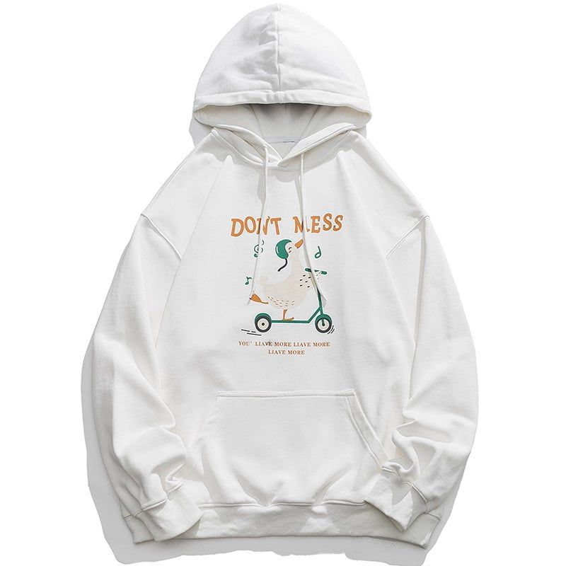 Streetwear Hoodie Don’t Mess sold by Yugen Theory product image thumbnail 2