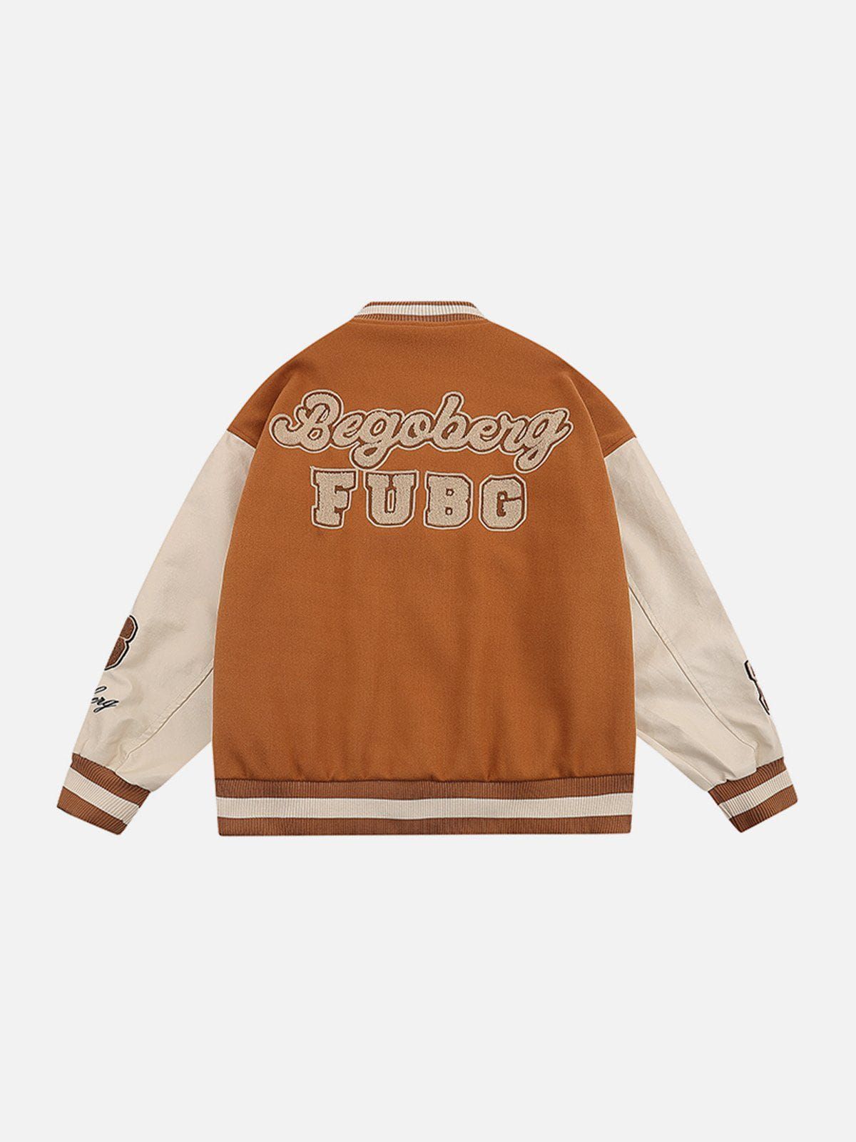 BG Embroidery Varsity Jacket sold by Yugen Theory product image thumbnail 2