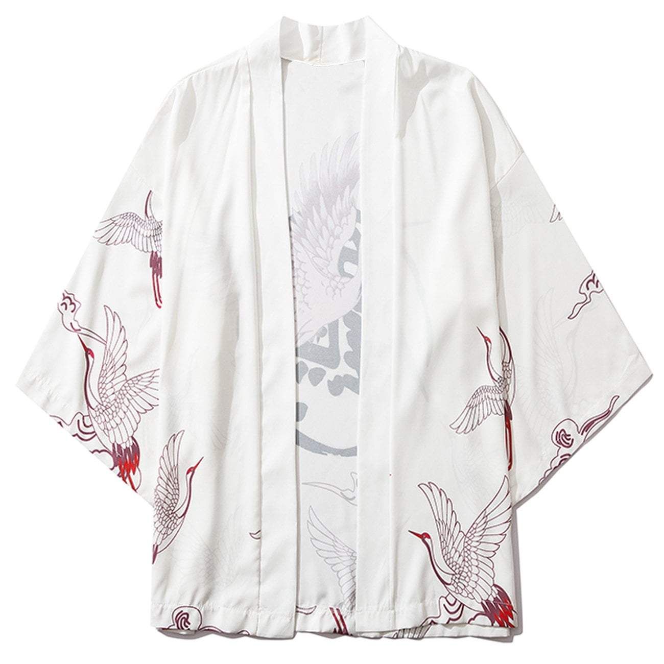 Pink Crane Kimono sold by Yugen Theory product image thumbnail 2