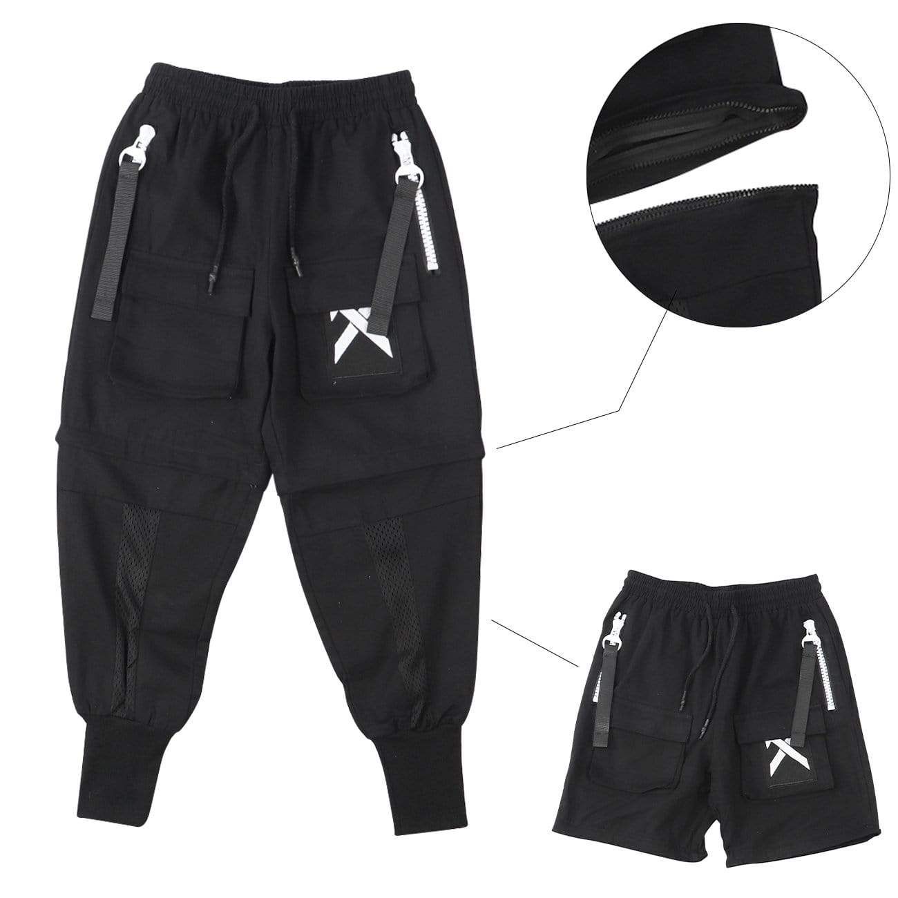 X Dark Camo Techwear Pants sold by Yugen Theory product image thumbnail 4