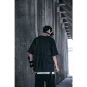 Multi Pocket Techwear T-Shirt sold by Yugen Theory