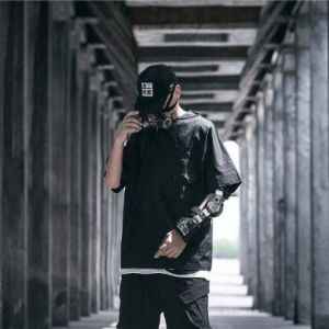 Multi Pocket Techwear T-Shirt sold by Yugen Theory