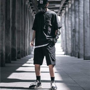 Multi Pocket Techwear T-Shirt sold by Yugen Theory