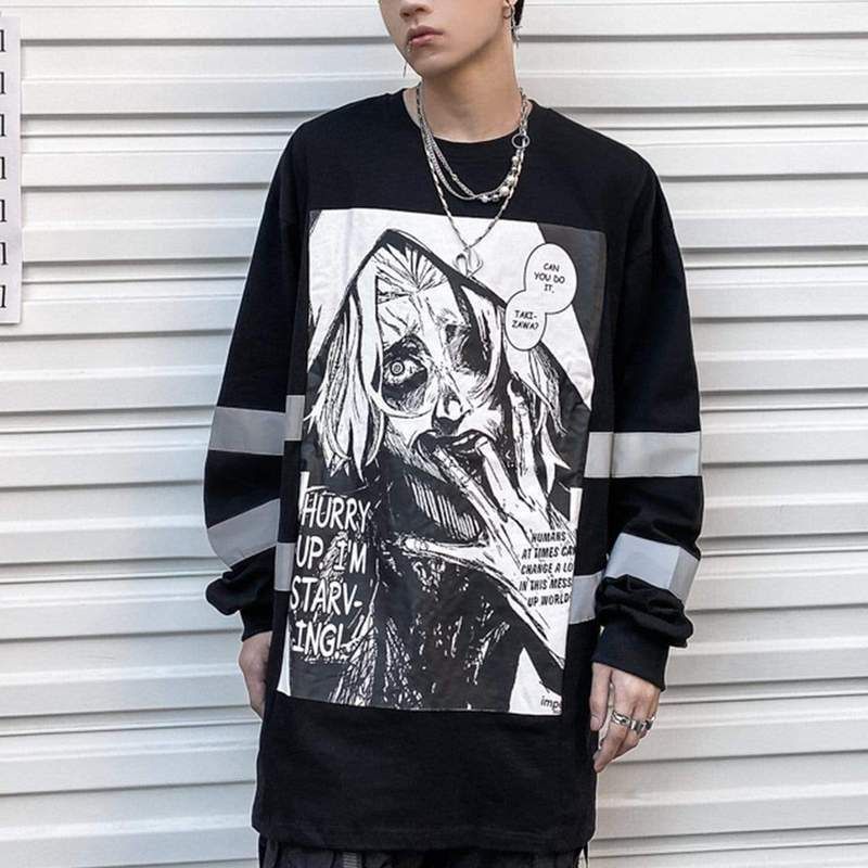 Comic Techwear T-Shirt sold by Yugen Theory