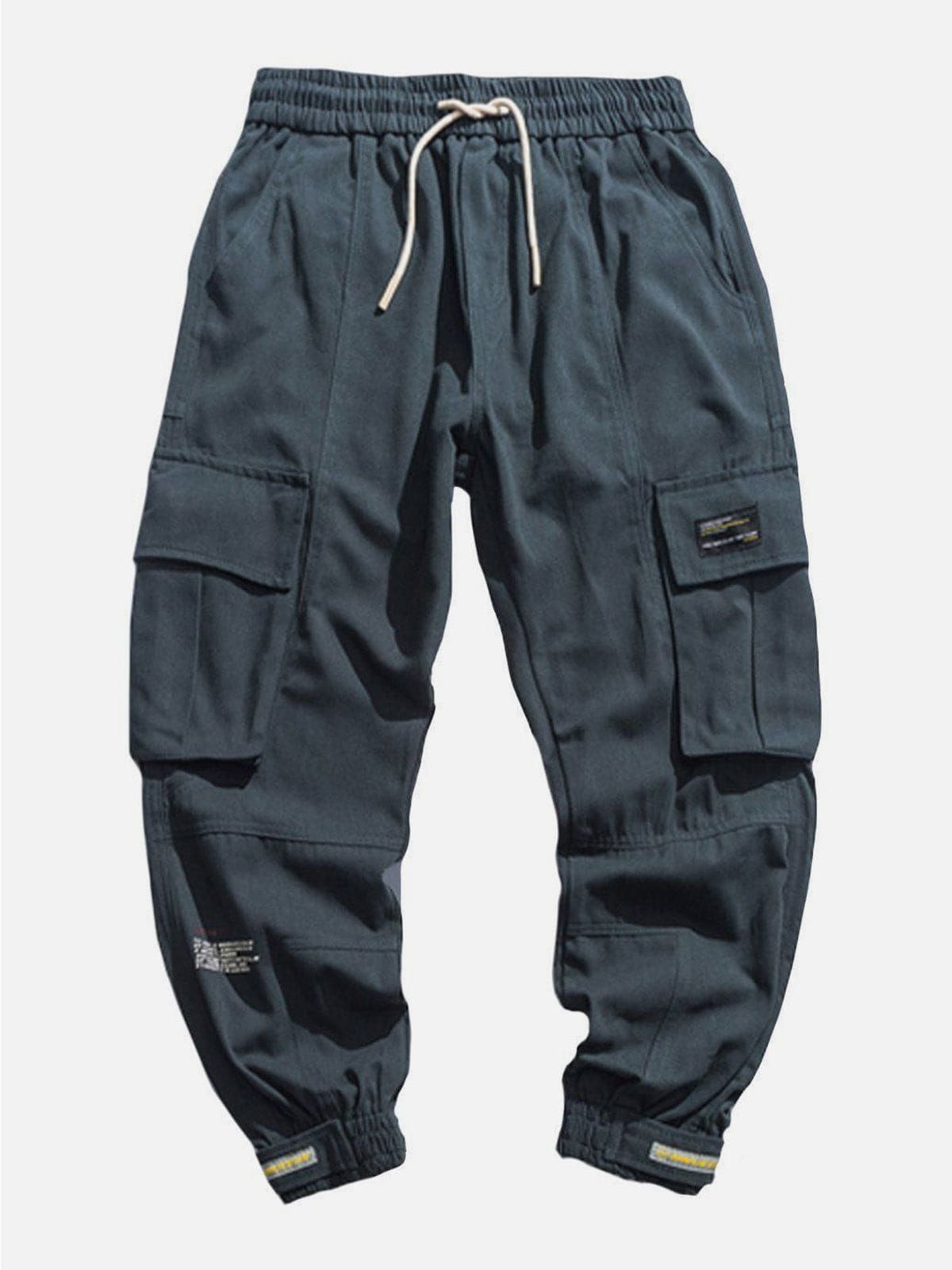 Casual Multi-pocket Cargo Pants sold by Yugen Theory