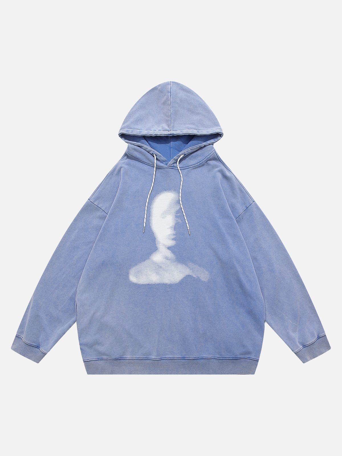 Washed Blurred Face Hoodie sold by Yugen Theory product image thumbnail 2