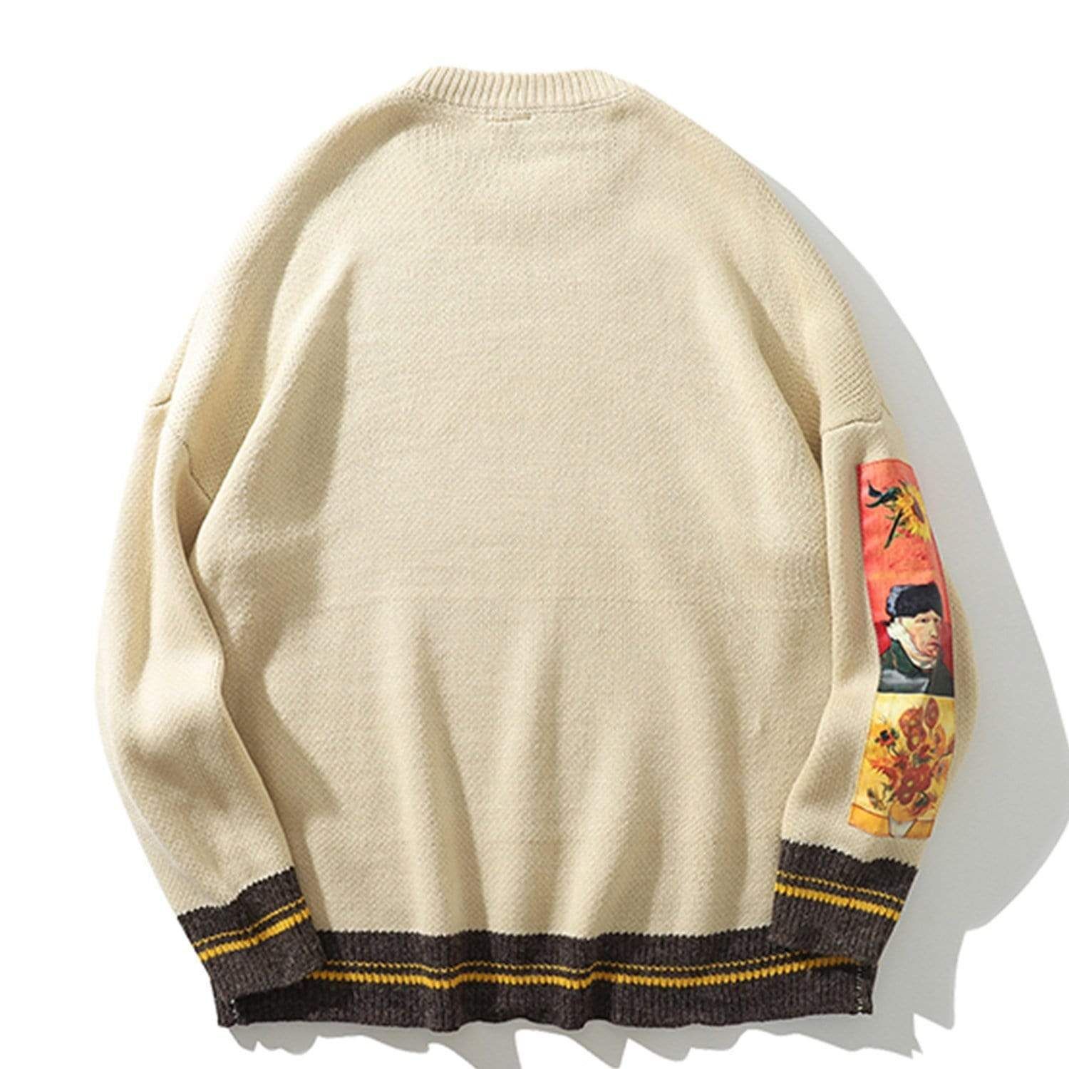 Van Gogh Sweater sold by Yugen Theory product image thumbnail 5