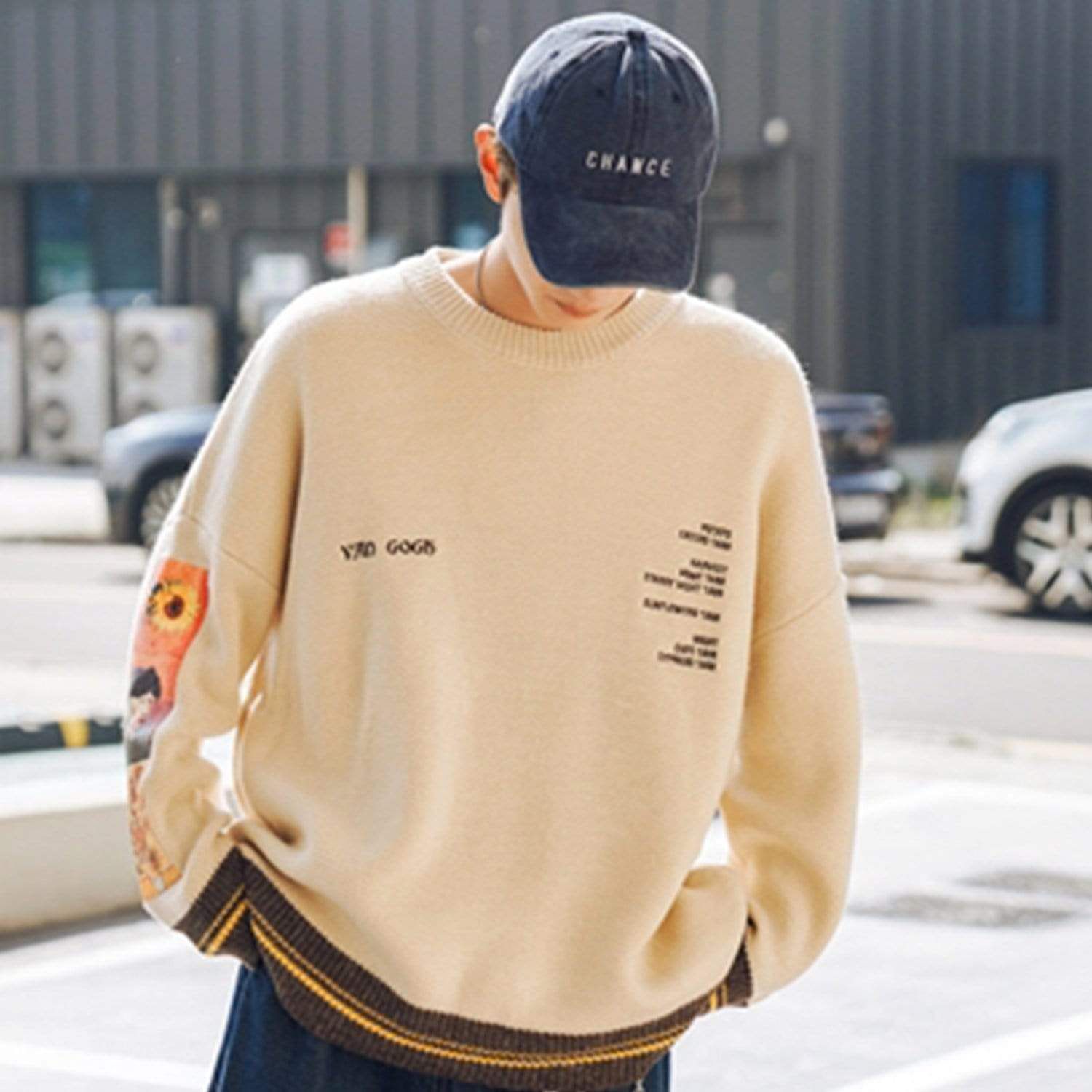 Van Gogh Sweater sold by Yugen Theory product image thumbnail 3