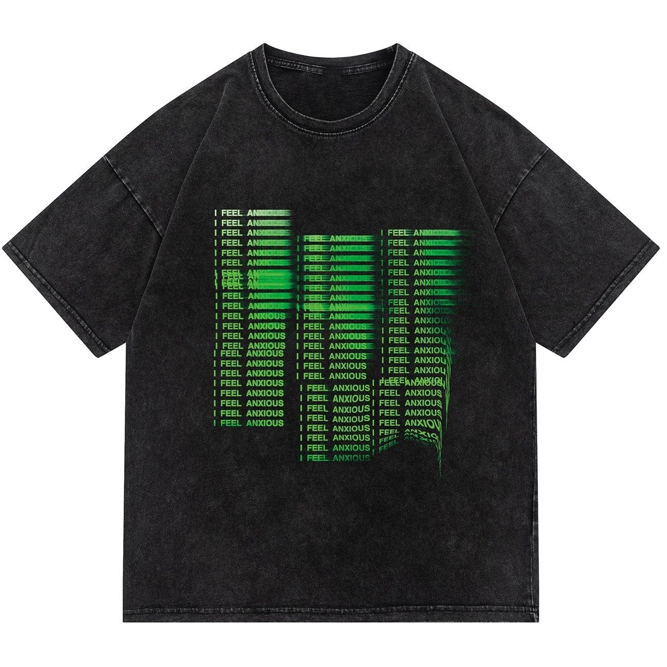 Washed Unreal Letters Graphic T-Shirt sold by Yugen Theory