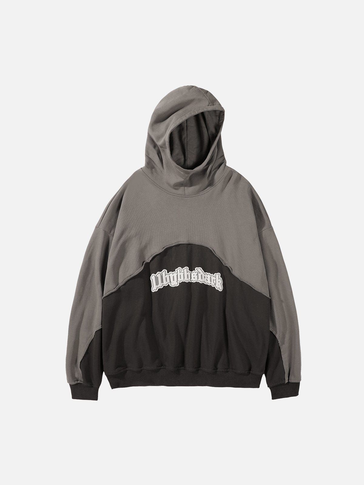 Patchwork Letters Hoodie sold by Yugen Theory product image thumbnail 5