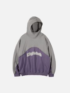 Patchwork Letters Hoodie sold by Yugen Theory