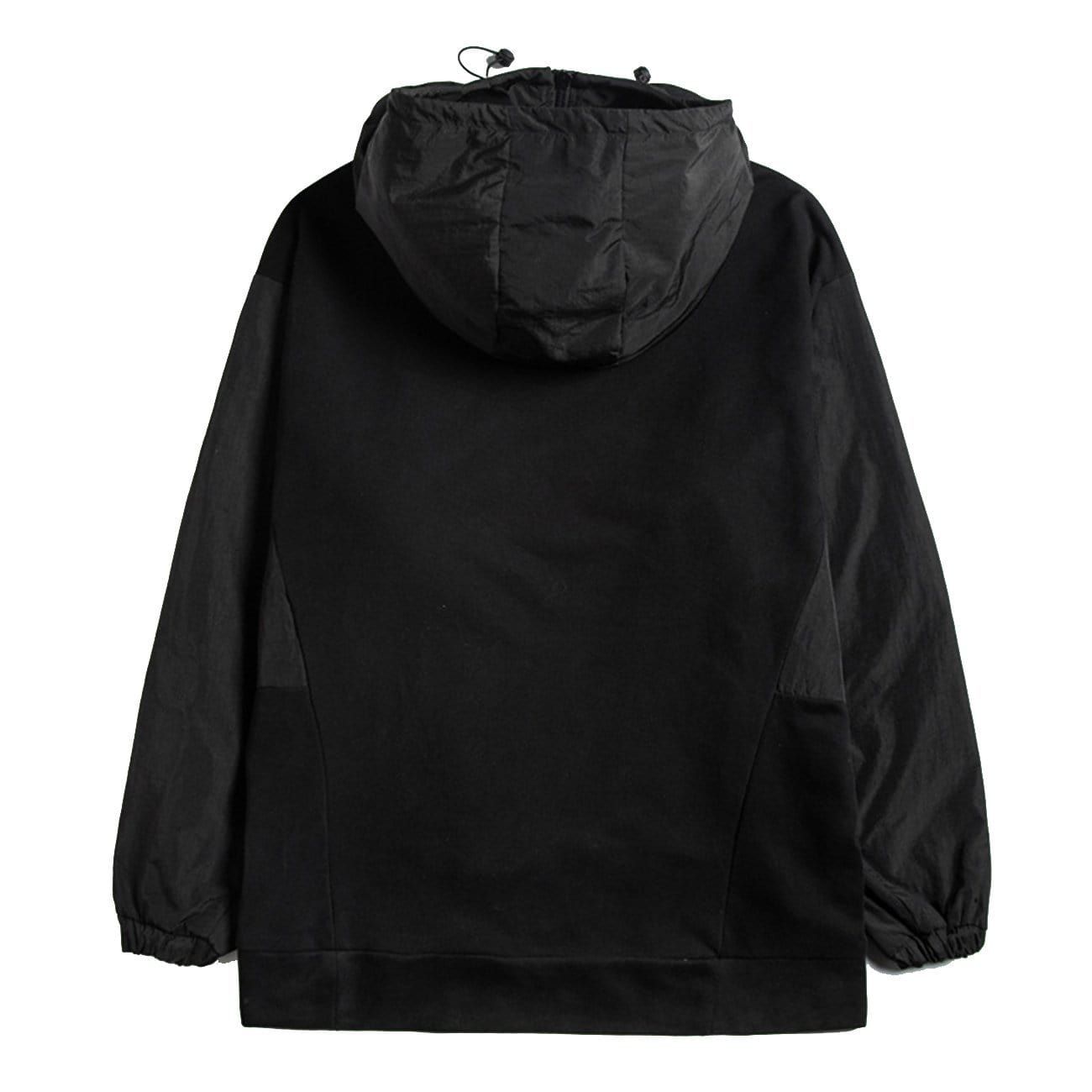 Dark Patchwork Embroidery Hoodies sold by Yugen Theory product image thumbnail 2