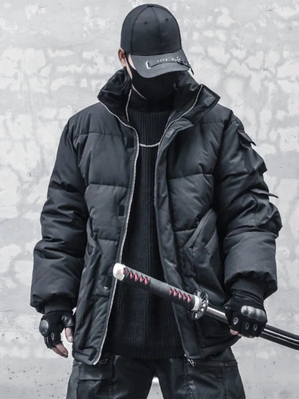 Tactical Big Pocket Winter Coat sold by Yugen Theory