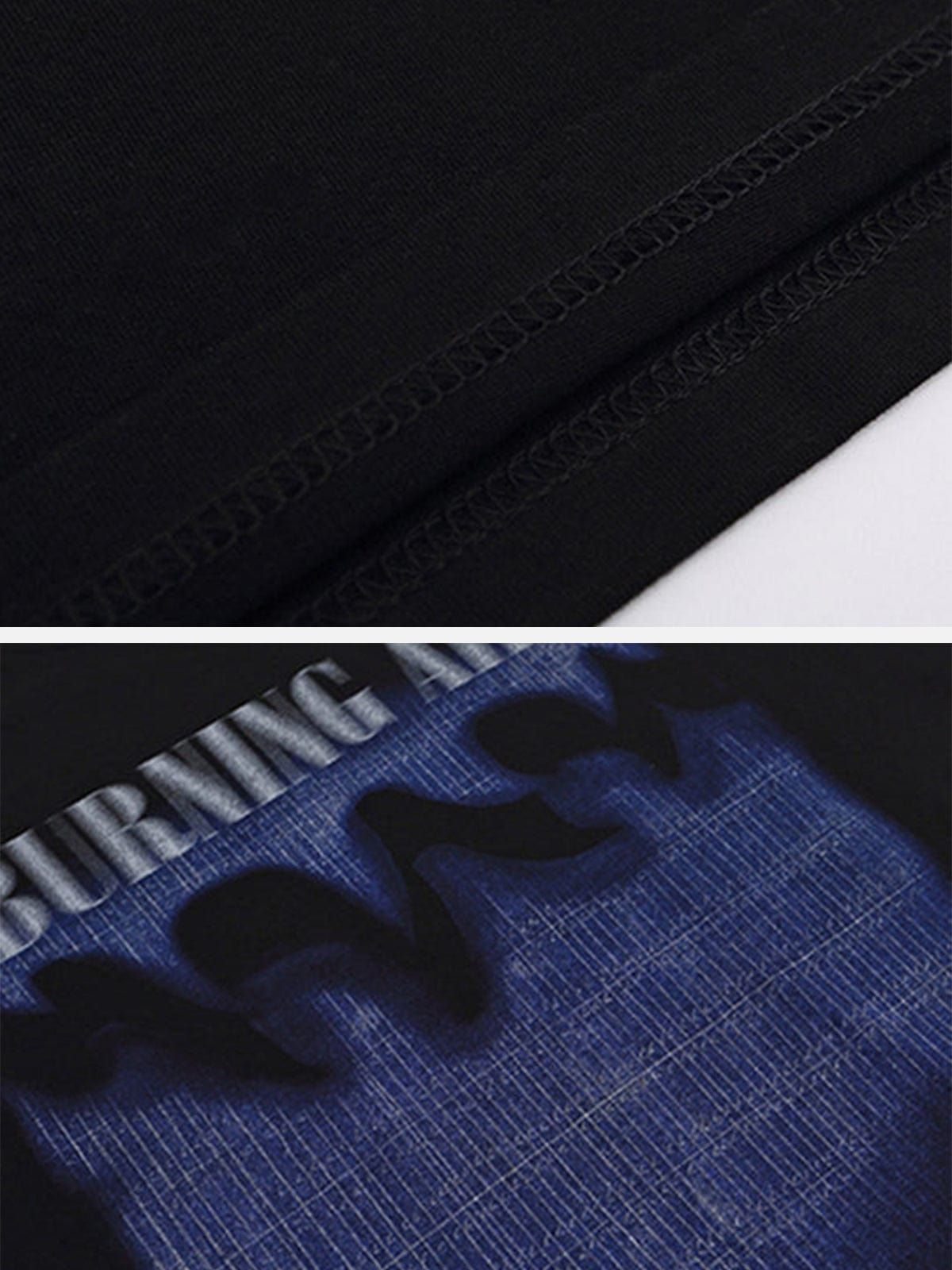 Dark Funny Color Graffiti T-Shirt sold by Yugen Theory product image thumbnail 5