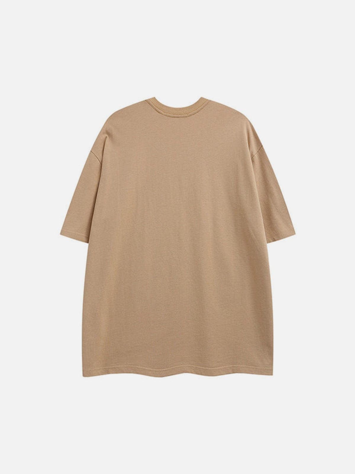 Dark Funny Color Graffiti T-Shirt sold by Yugen Theory product image thumbnail 4