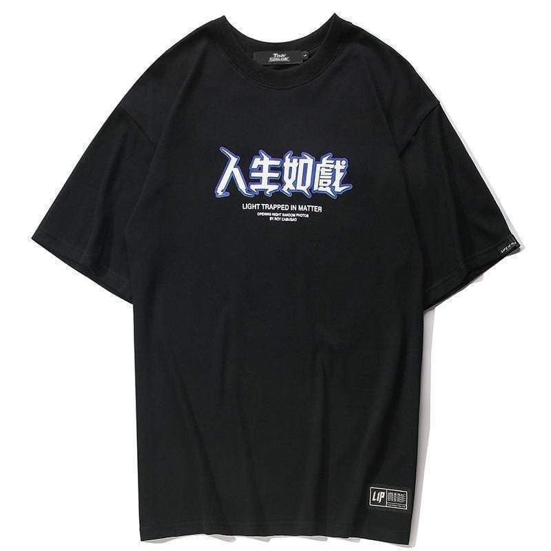 Kanji Thunder T-Shirt sold by Yugen Theory product image thumbnail 4