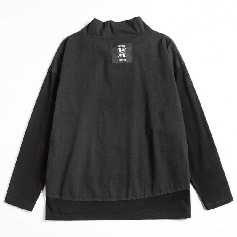 Black Japanese Hoodie sold by Yugen Theory product image thumbnail 4