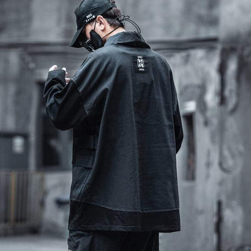 Black Japanese Hoodie sold by Yugen Theory product image thumbnail 2