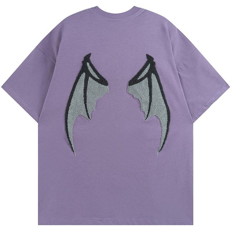 Vintage T-shirt Devil Wings sold by Yugen Theory product image thumbnail 4