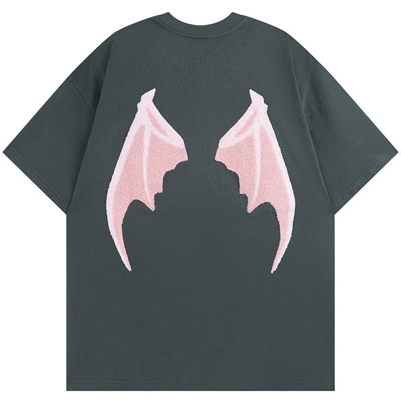 Vintage T-shirt Devil Wings sold by Yugen Theory product image thumbnail 3