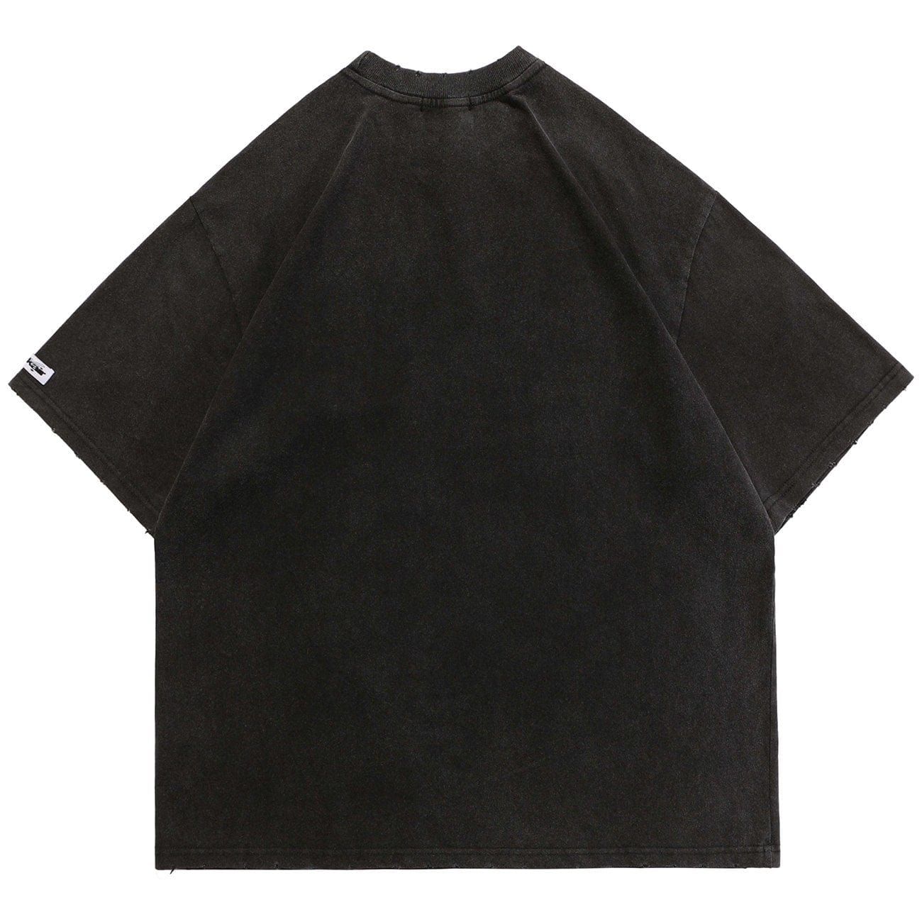 Arrangement Letters Washed Graphic T-Shirt sold by Yugen Theory product image thumbnail 2