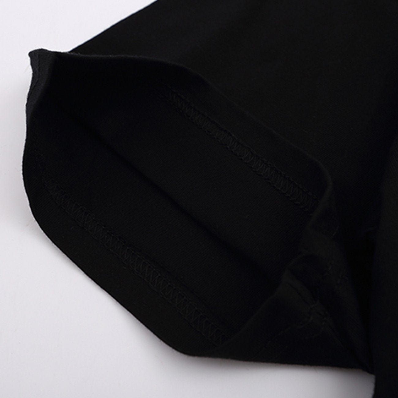 Lightning Skeleton Graphic T-Shirt sold by Yugen Theory product image thumbnail 5