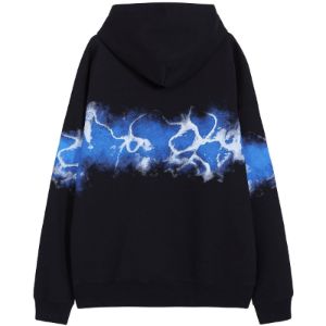 Surround Lightning Print Hoodie sold by Yugen Theory
