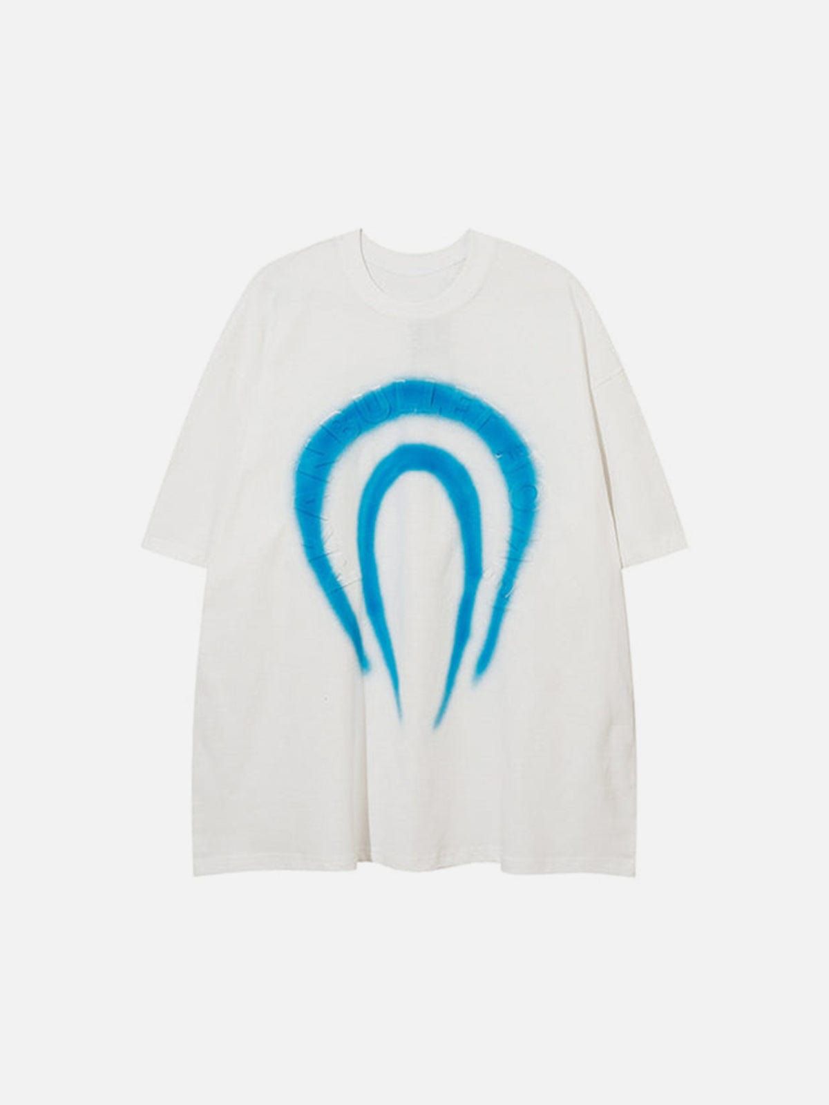 Arched Letters Graphic T-Shirt sold by Yugen Theory product image thumbnail 2