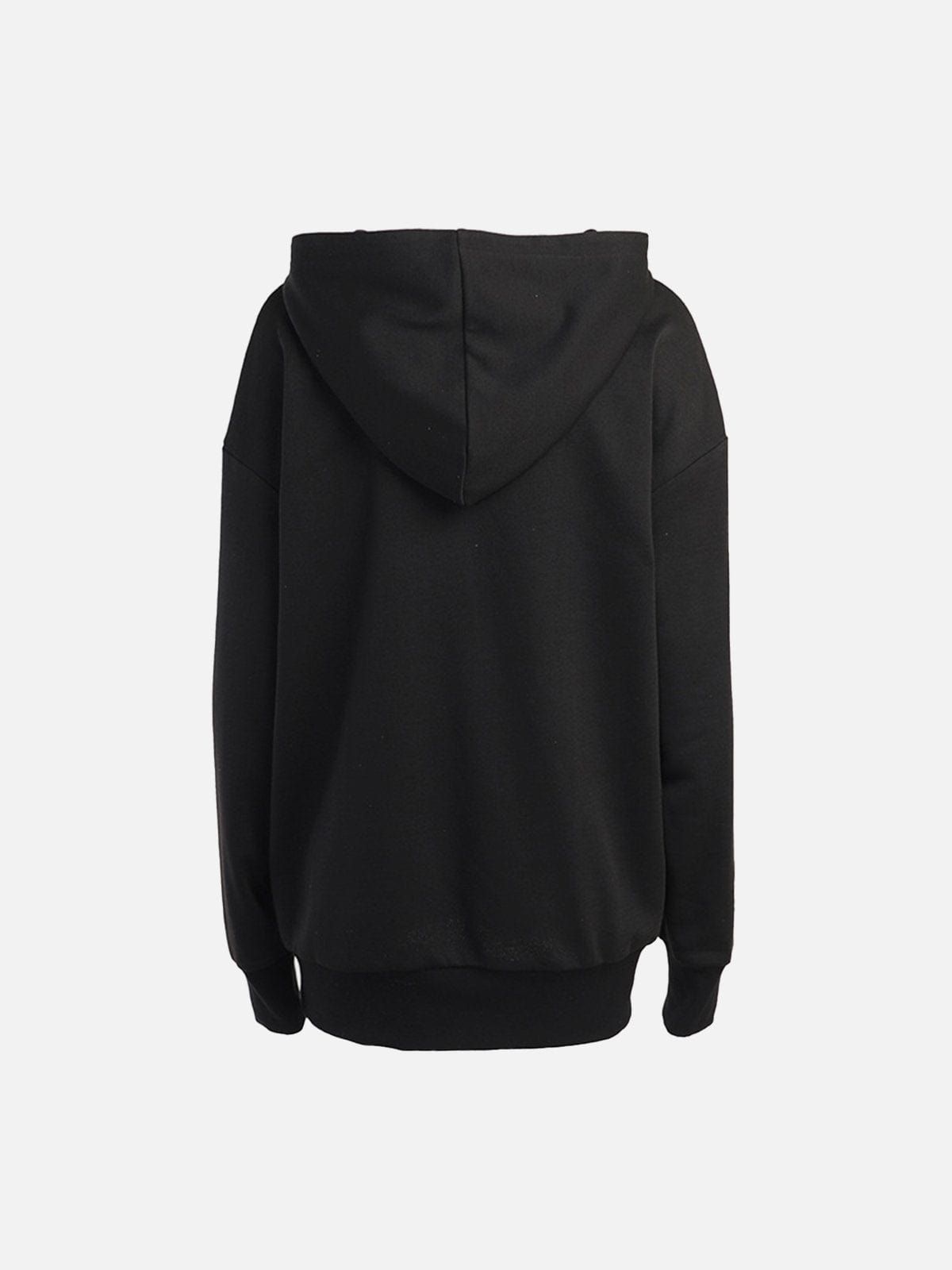 Skull Print Hoodie sold by Yugen Theory product image thumbnail 5