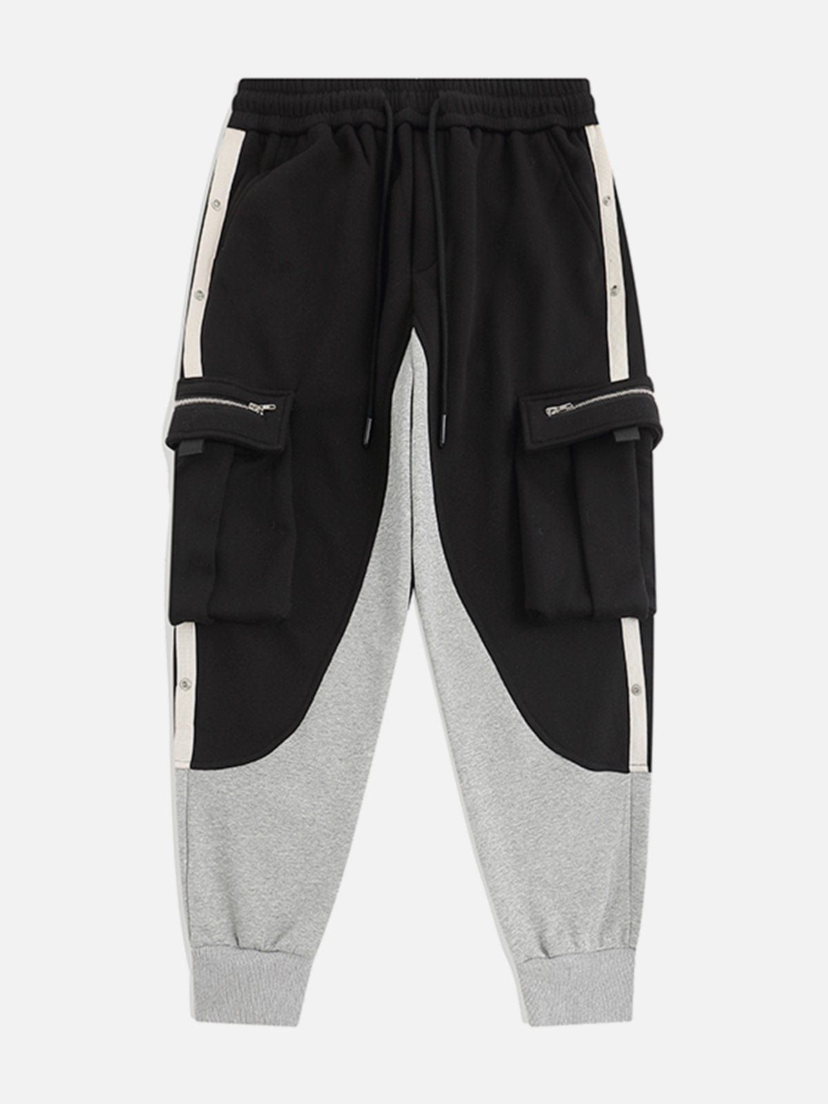 Patchwork Pocket Cargo Pants sold by Yugen Theory